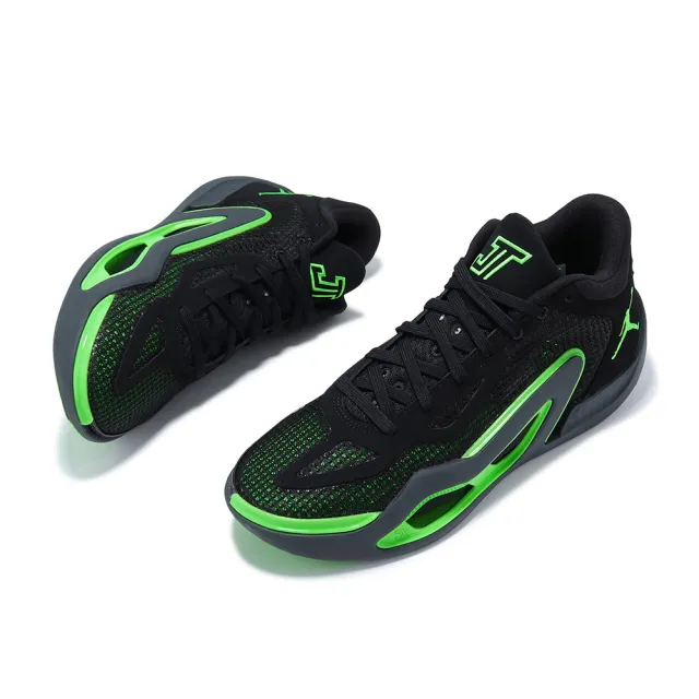 【NIKE 耐吉】籃球鞋 Jordan Tatum 1 PF 黑 綠 Home Team 賽爾提克 男鞋(DZ3330-003)