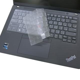 【Ezstick】Lenovo ThinkPad T14s Gen4 奈米銀抗菌TPU 鍵盤保護膜(鍵盤膜)