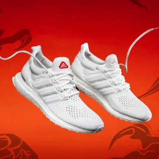 【adidas 愛迪達】CNY ULTRABOOST 1.0 DNA 台北城市跑鞋(IG4348 男女鞋 運動鞋 慢跑鞋 白)