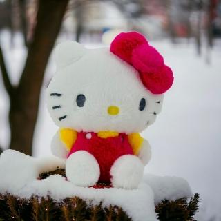 【HELLO KITTY】12吋KITTY繽紛絨毛款 娃娃(HELLO KITTY娃娃 玩偶 5112112-2)