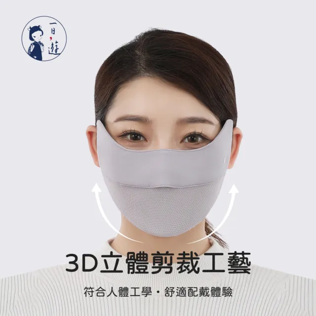 【NicoFun 愛定做】防風保暖口罩 立體剪裁設計 護眼角 高爾夫球 透氣 防曬 秋冬(可水洗 可調式耳扣)