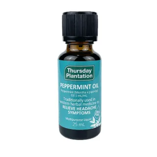 【ThursdayPlantation 星期四農莊】澳洲薄荷精油25ml(澳洲精油 薄荷 100%純精油 澳洲原裝進口)