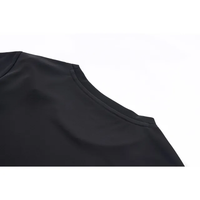【FILA官方直營】女抗UV吸濕排汗T恤-黑色(5TEY-1318-BK)