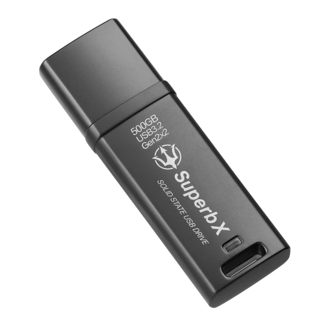 TRIDENITETRIDENITE 外接SSD 金屬機身隨身碟 500GB USB 3.2 Gen2x2 超高速可攜式固態硬碟(亞馬遜每秒賣10個)