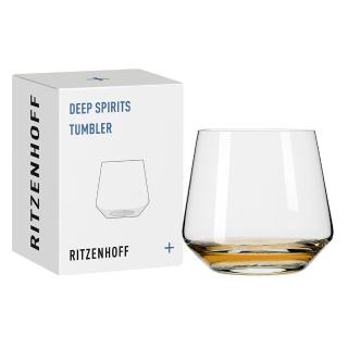 【RITZENHOFF】Deep Spirits/ 深靈系列威士忌酒杯-立方幻影(德國製造/無鉛水晶玻璃)