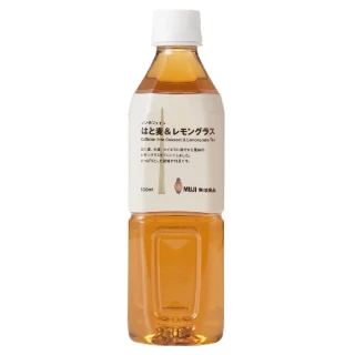 【MUJI 無印良品】PET無咖啡因/麥茶&檸檬香茅/500ml