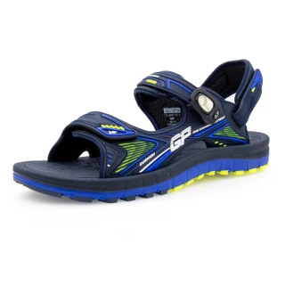 【G.P】雙層舒適緩震磁扣兩用涼拖鞋G3897M-藍綠色(SIZE:38-44 共二色)
