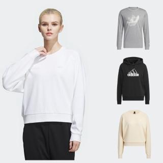 【adidas 愛迪達】運動服 衛衣 大學T 長袖上衣 多款選(IB4027&IJ6470&IJ6471&IP7088&IP7089)