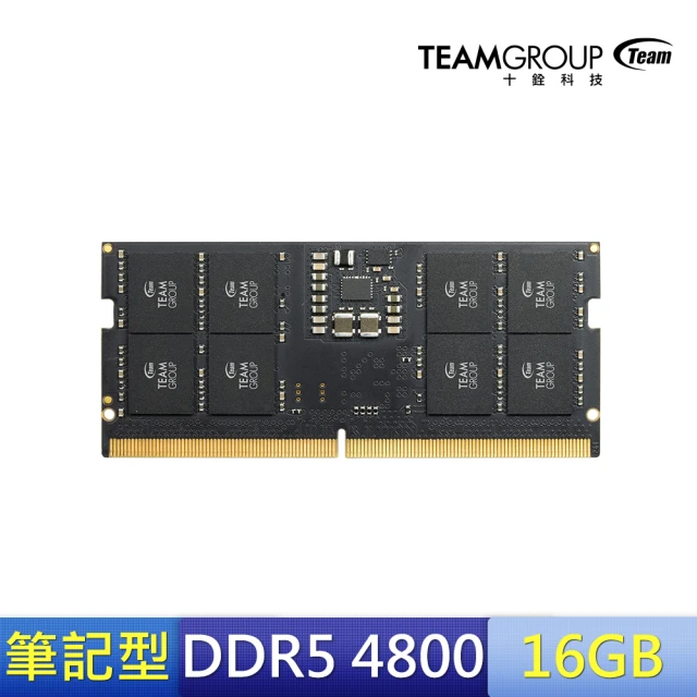 Team 十銓 ELITE DDR5 4800 16GB CL40 筆記型記憶體