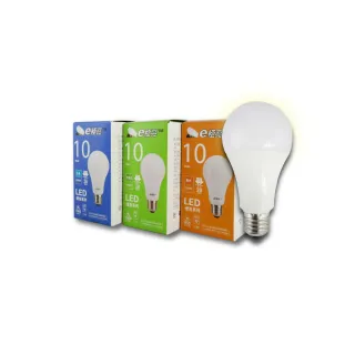 【E極亮】LED E27 10W 高效燈泡 全電壓 白光 自然光 12入組(LED E27 10W 球泡)