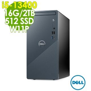 【DELL 戴爾】i5 十核商用電腦(Inspiron 3020T/i5-13400/16G/2TB HDD+512G SSD/W11P)