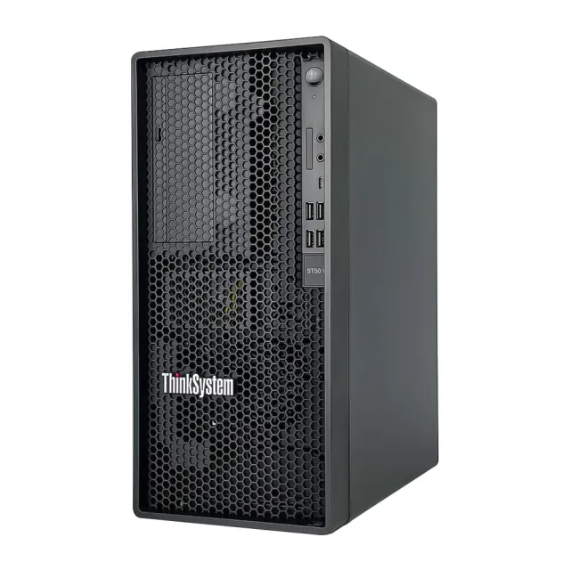 【Lenovo】四核商用伺服器(ST50 V2/E-2324G/16G/2TBX2 HDD+512 SSD/2022ESS)