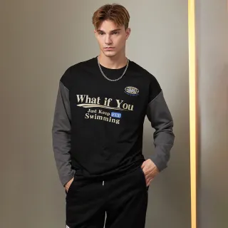 【MAJOR MADE】IF YOU雙拼長膠印TEE(#長袖上衣#T-shirt#球衣)