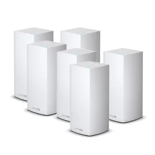 【Linksys】6入組★Velop AX4200 三頻 Mesh WIFI6 路由器/分享器(MX12600-AH)