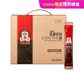 【正官庄】高麗蔘精EVERYTIME 秘 10mlx30入/盒(提把式禮盒 母親節 保健禮盒)