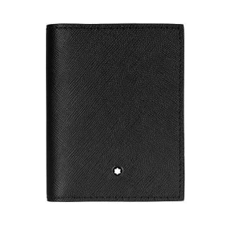 【MONTBLANC 萬寶龍】匠心系列牛皮4卡厚型名片夾(熱 賣 商 品)