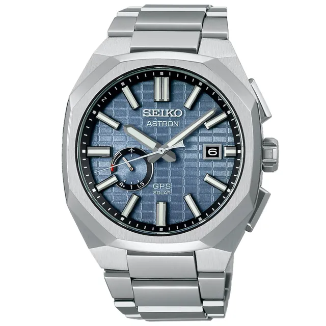 【SEIKO 精工】ASTRON 限量 GPS 鈦金屬 多邊形太陽能腕錶 禮物推薦 送禮首選(SSJ013J1/3X62-0AA0B)