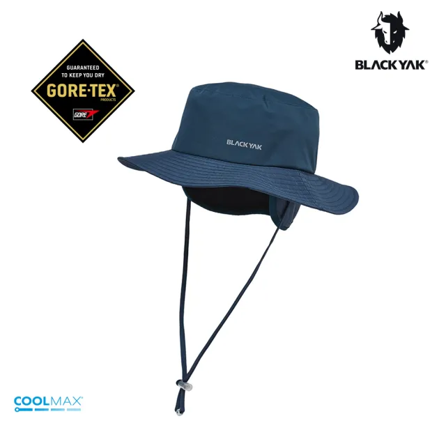【BLACK YAK】GORE BRIM防水圓盤帽[深藍/象牙白/碳灰]CB2NAH01(秋冬 漁夫帽 GORE-TEX 防水帽 中性款)