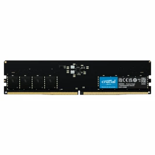 【Crucial 美光】PRO DDR4 3200 32GB 桌上型記憶體(16GBx2雙通道RAM 原生顆粒/電競黑/支援XMP超頻功能)
