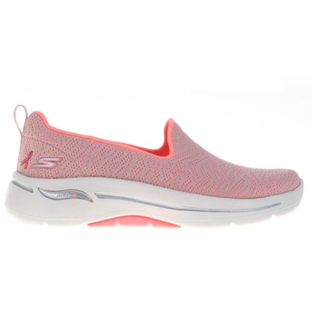 【SKECHERS】Go Walk Arch Fit Bca 女 健走鞋 休閒 寬楦 緩震 粉(896263WLTPK)