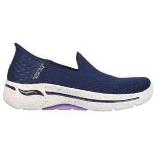 【SKECHERS】Go Walk Arch Fit 女 健走鞋 休閒 步行 支撐 舒適 深藍(124888NVLV)