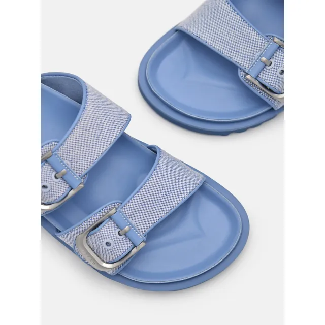 【PEDRO】Helix雙帶女休閒涼鞋-藍色(小CK高端品牌)