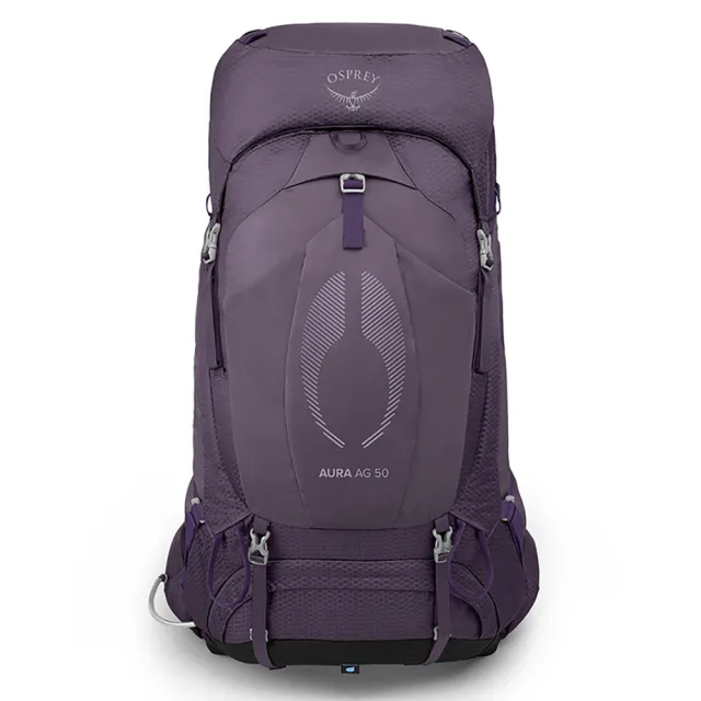 【Osprey】Aura AG 50 登山背包 50L 女款 魅惑紫(健行背包  徙步旅行 登山後背包)