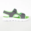 【SKECHERS】C-flex Sandal 2.0 中童鞋 運動 拖鞋 涼鞋 透氣 灰 綠(400042LCCLM)