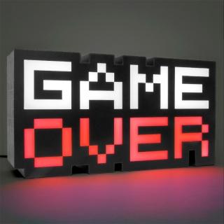 【Paladone UK】Game Over 遊戲完結造型燈飾小夜燈(造型夜燈 送禮 生日禮物)