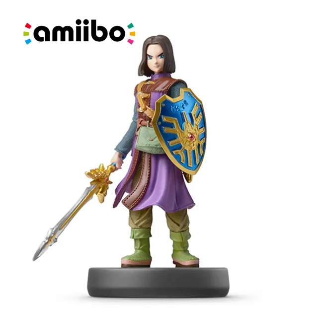 【Nintendo 任天堂】Switch amiibo 公仔 勇者 勇者鬥惡龍(任天堂明星大亂鬥系列)
