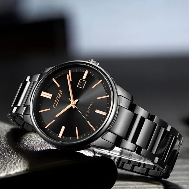 【CITIZEN 星辰】GENTS 經典紳士錶-39mm黑(BM7527-89E)