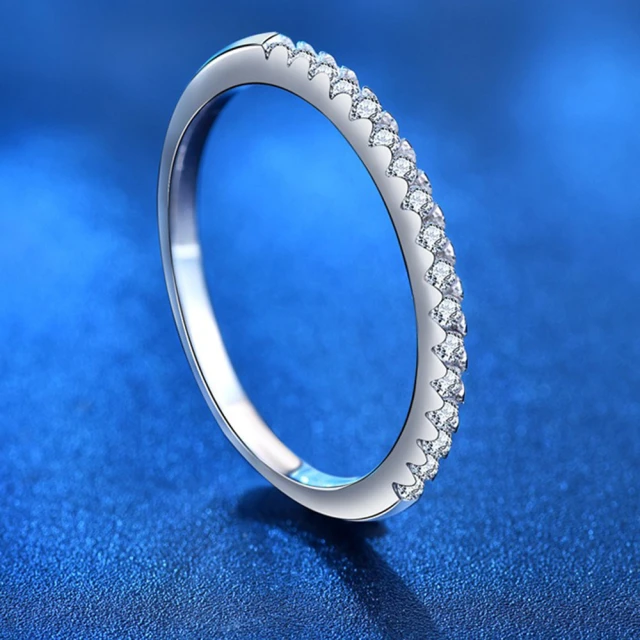 Aphrodite 愛芙晶鑽 方塊戒指 寶石戒指 排鑽戒指/