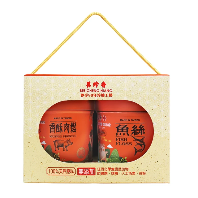 BEE CHENG HIANG 美珍香 罐裝香酥肉鬆90g2