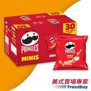 【美式賣場】Pringles 品客 洋芋片 MINIS 經典原味(19g X 30包/盒)