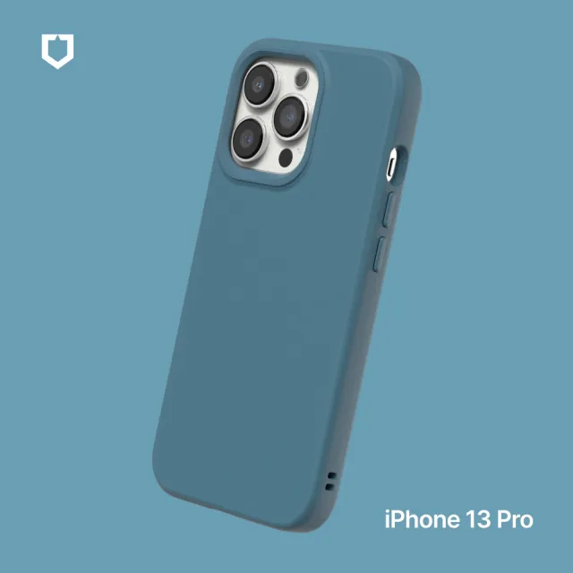 【RHINOSHIELD 犀牛盾】iPhone 13 Pro 6.1吋 SolidSuit 經典防摔背蓋手機保護殼(獨家耐衝擊材料)