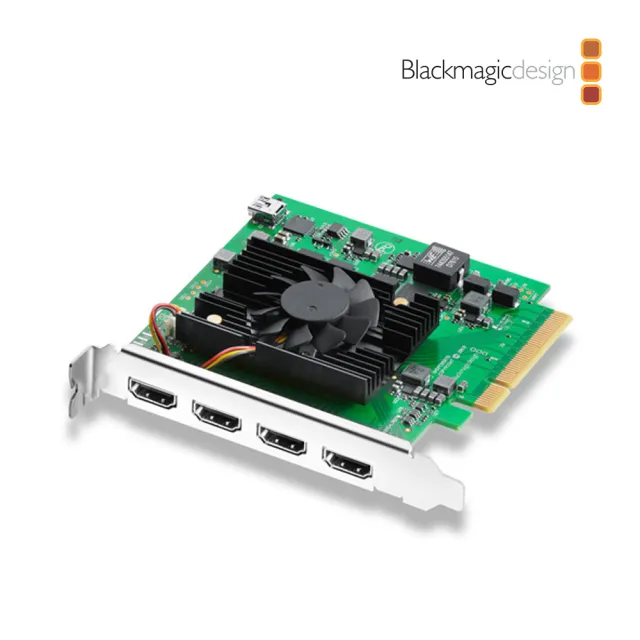【Blackmagic Design】DeckLink Quad HDMI Recorder  四路 HDMI 擷取卡(BDLKDVQDHDMI4K)