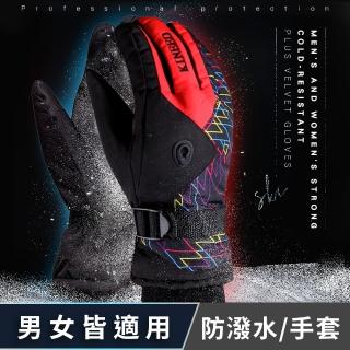 【Amirr 艾米爾】現貨 防風防潑水保暖滑雪騎士手套※(男女款/機車/售完不補)