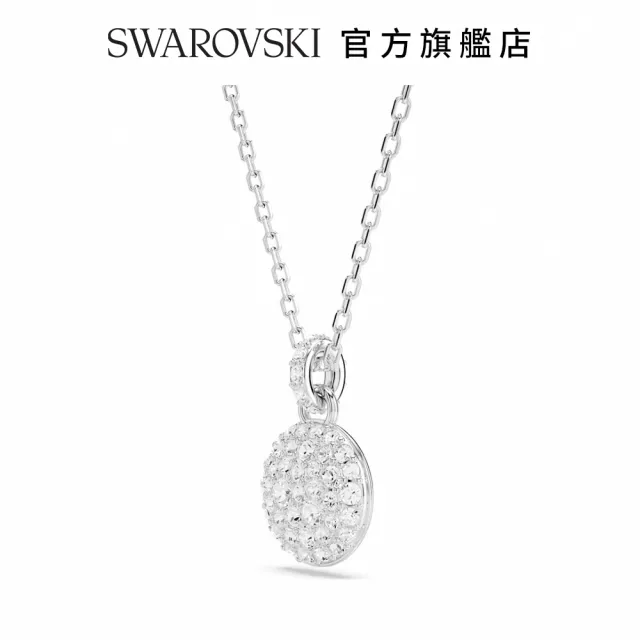 【SWAROVSKI 官方直營】Sublima 套裝 白色 鍍白金色