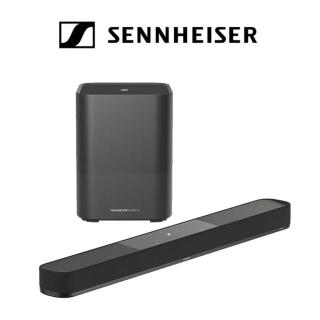 【SENNHEISER 森海塞爾】Soundbar 聲霸 家庭劇院(AMBEO plus + Sub)