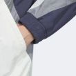 【adidas 愛迪達】外套 男款 運動立領外套 WORD WOV JKT 白藍 IT4361(S2342)