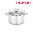 【NEOFLAM】Inox系列不鏽鋼雙鍋組(單柄湯鍋+雙耳湯鍋)