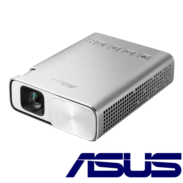 ASUS 華碩】ZenBeam E1掌上式超短焦行動電源LED投影機(150流明) - momo