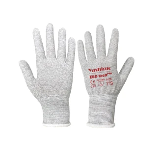 【Yashimo】無膠抗靜電碳纖維手套 10雙/包(碳纖維手套/電子手套/抗靜電手套)