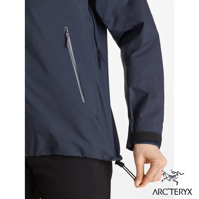 【Arcteryx 始祖鳥官方直營】女 Beta AR 防水外套(黑寶石)