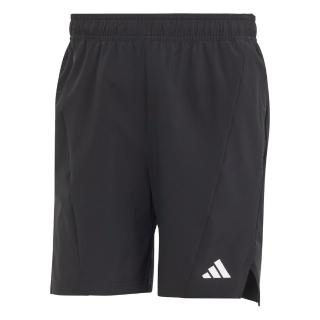 【adidas 愛迪達】D4T Short 男 短褲 運動 訓練 健身 重訓 吸濕排汗 拉鍊口袋 透氣 舒適 黑(IK9723)
