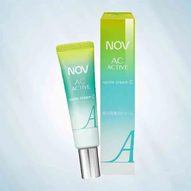 【NOV 娜芙】AC-ACTIVE毛孔緊緻點霜C 10g(隨機贈樣包3包 乳霜 水楊酸.維他命C.維他命E.甘醇酸)