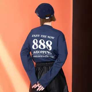 【MAJOR MADE】N度8口袋長TEE(#長袖上衣#T-shirt#文字數字)