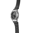 【CASIO 卡西歐】G-SHOCK 農家橡樹 時尚金屬八角雙顯腕錶 母親節 禮物(GM-2100-1A)