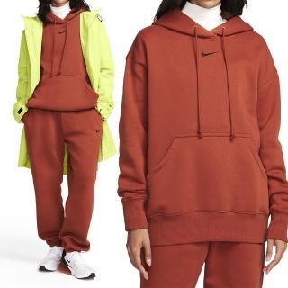 【NIKE 耐吉】AS Nsw Phnx Flc Os Po Hoodie 女款 紅色 運動 帽T 長袖 DQ5861-832