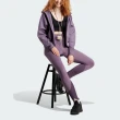 【adidas 愛迪達】W Z.N.E. FZ 女 連帽 外套 亞洲版 運動 訓練 休閒 寬鬆 舒適 紫(IN5132)